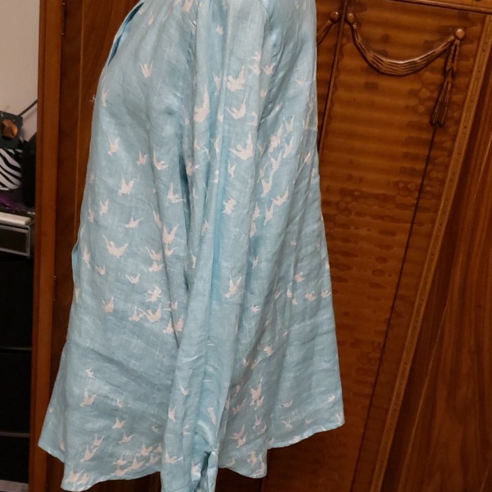 J. Jill linen shirt - Picture 2 of 3